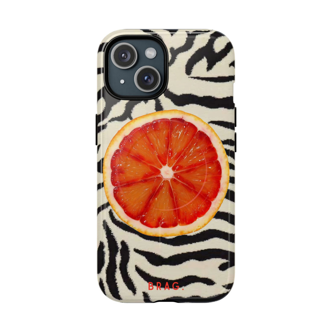 Citrus Safari MagSafe Tough Phone Case — Magnetic Protective Cover