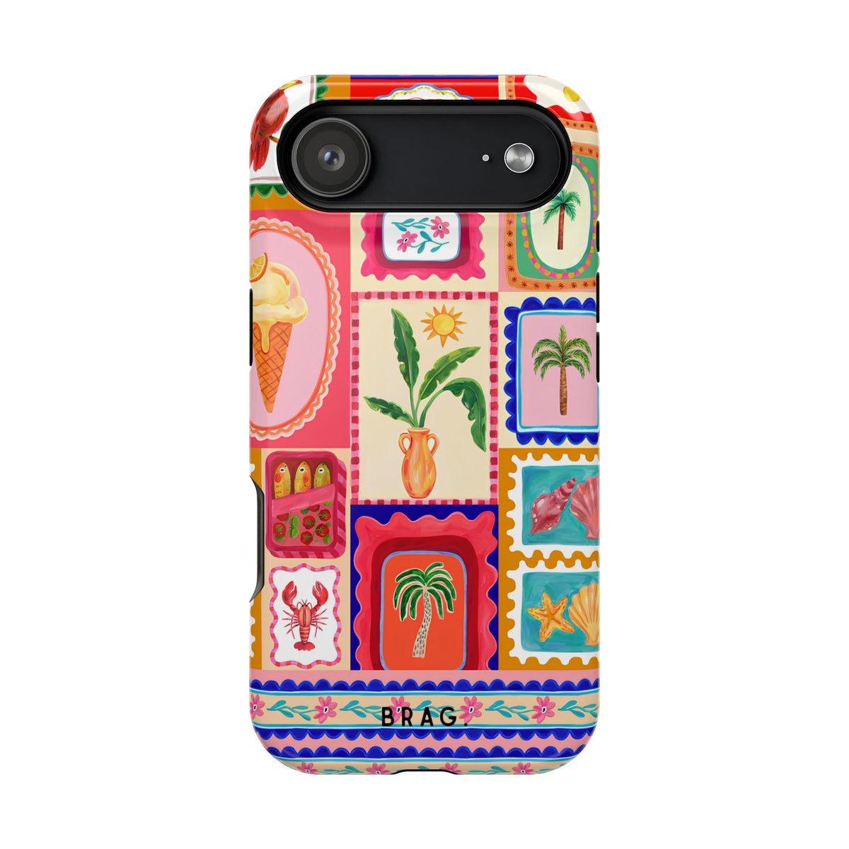 Postcard Magnetic Impact-Resistant Phone Case