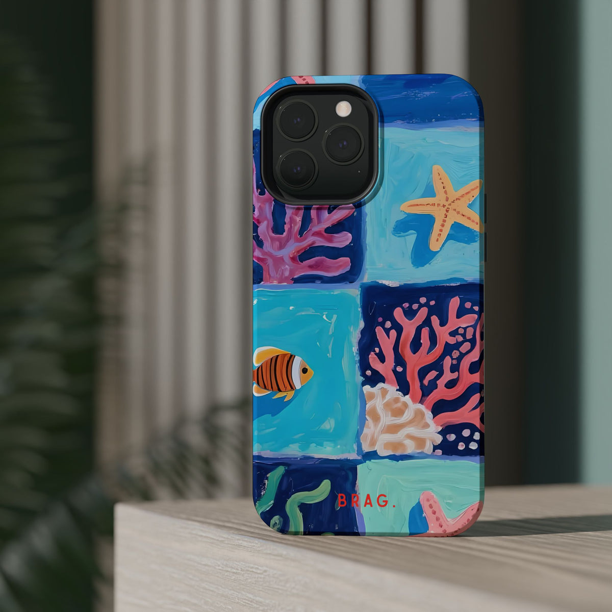 Coral Bay Magnetic Impact-Resistant Phone Case