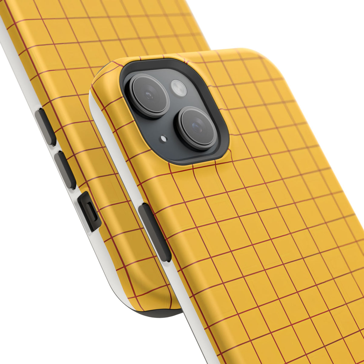 Cheese Grid Magnetic Impact-Resistant Phone Case
