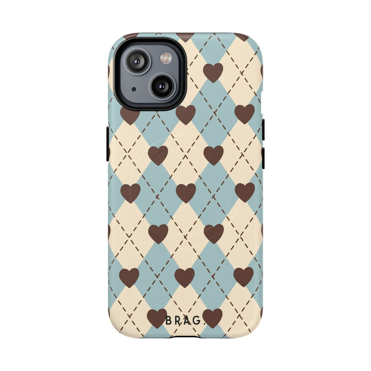 Sweetheart Plaid MagSafe Tough Phone Case — Magnetic Protective Cover