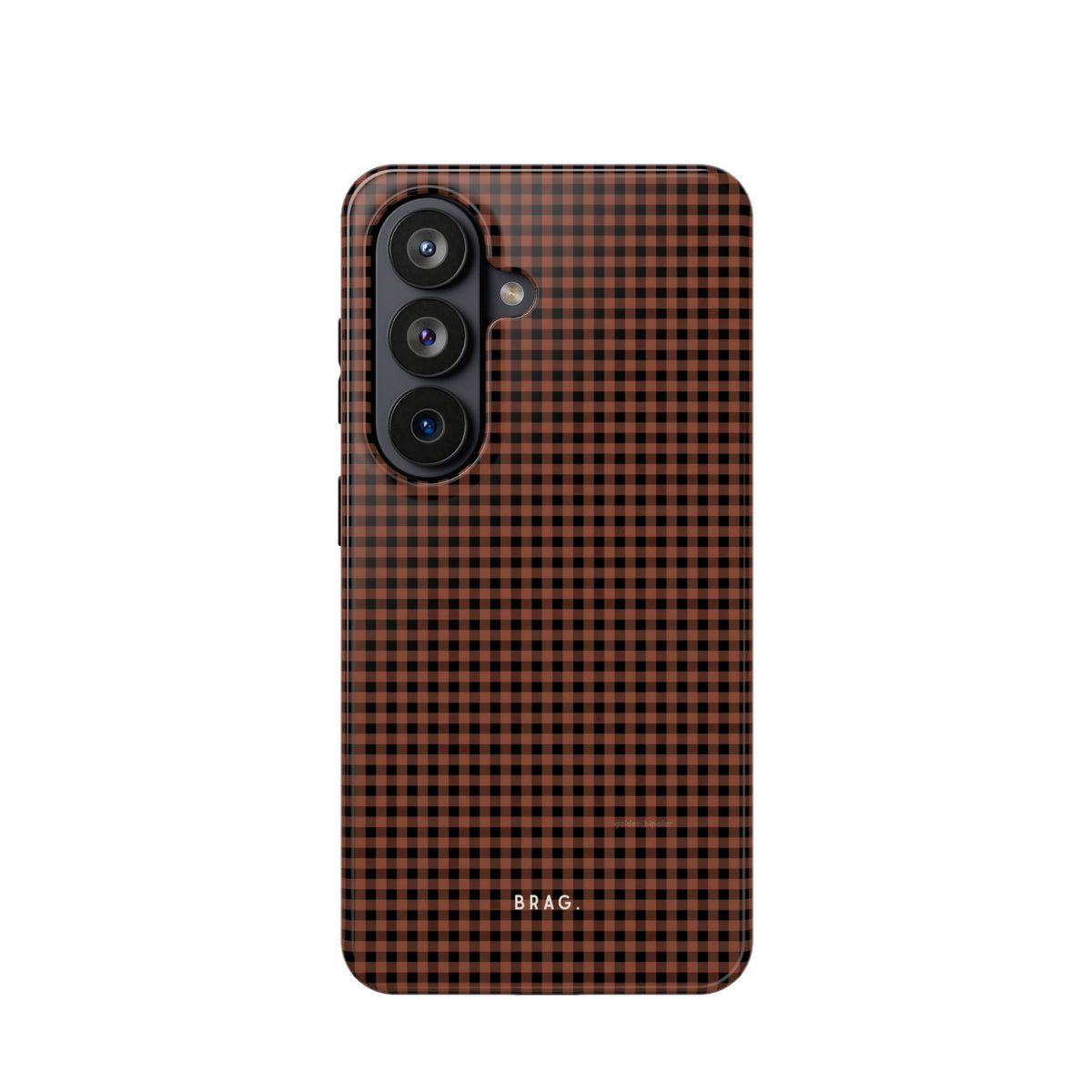 Cafe Check Magnetic Impact-Resistant Phone Case