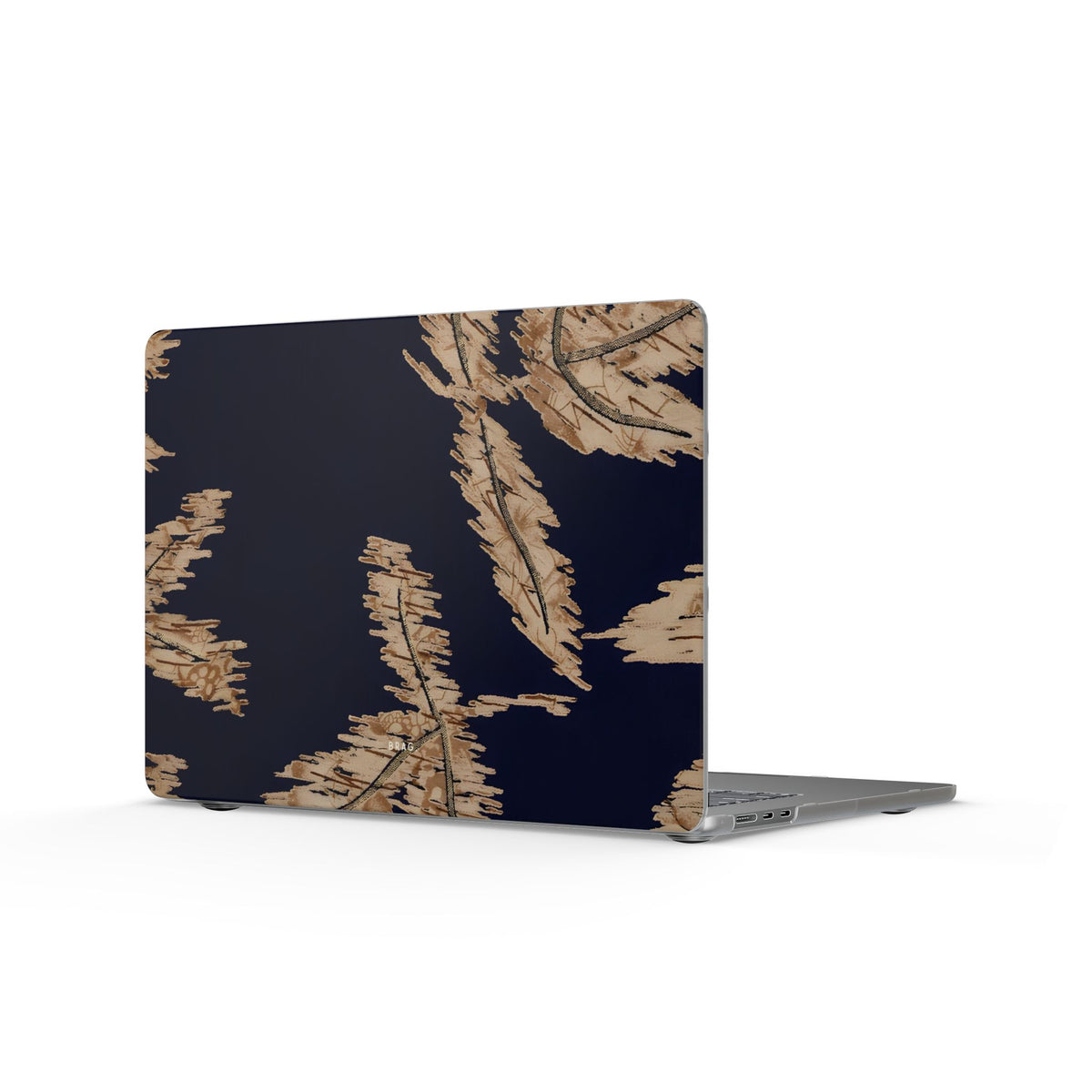 Golden Fern Matte MacBook Case — Slim Protective Laptop Cover
