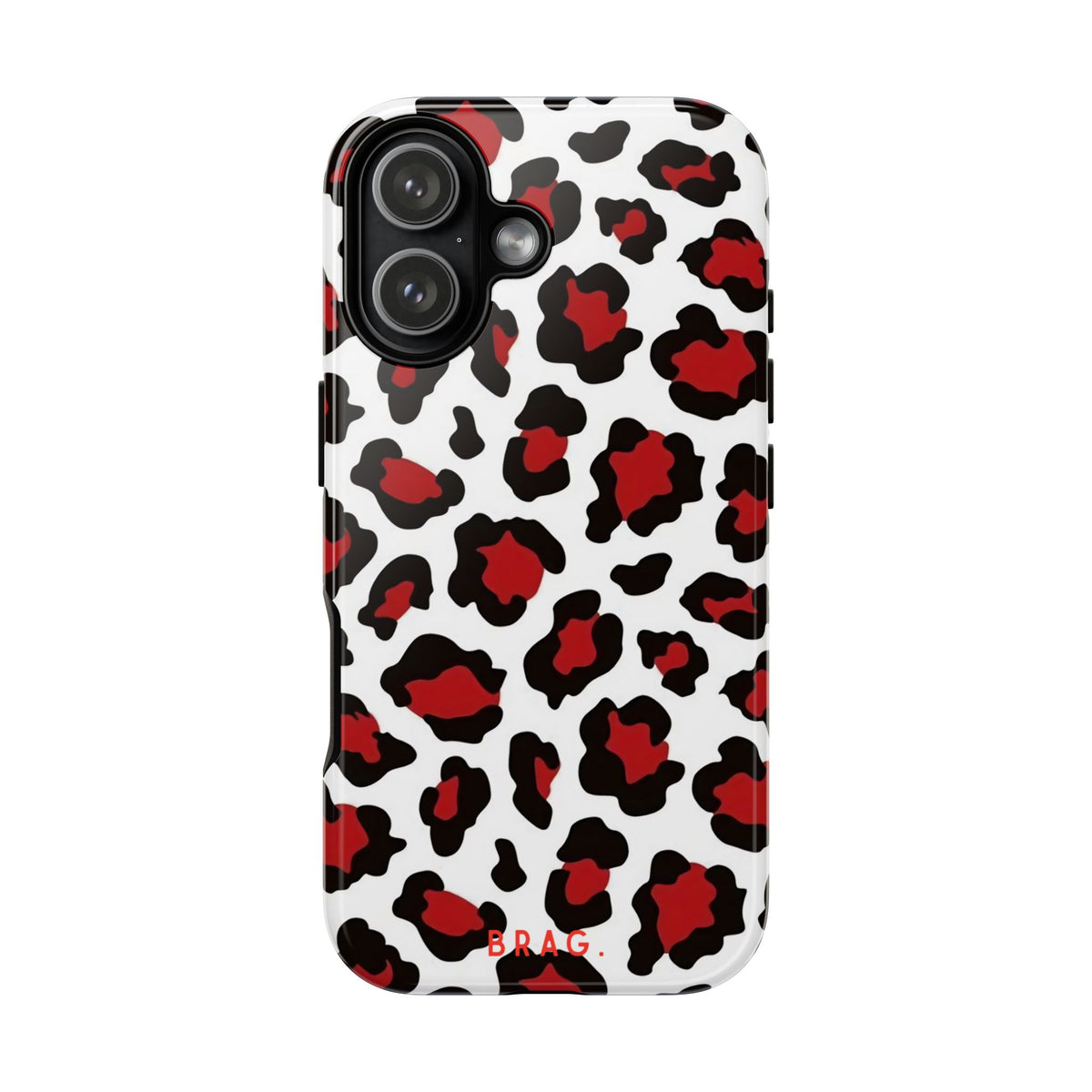 Leopard Kiss Tough Phone Case – Shockproof Protective iPhone Cover