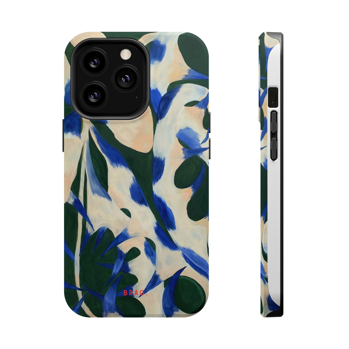 Blue Garden Magnetic Impact-Resistant Phone Case