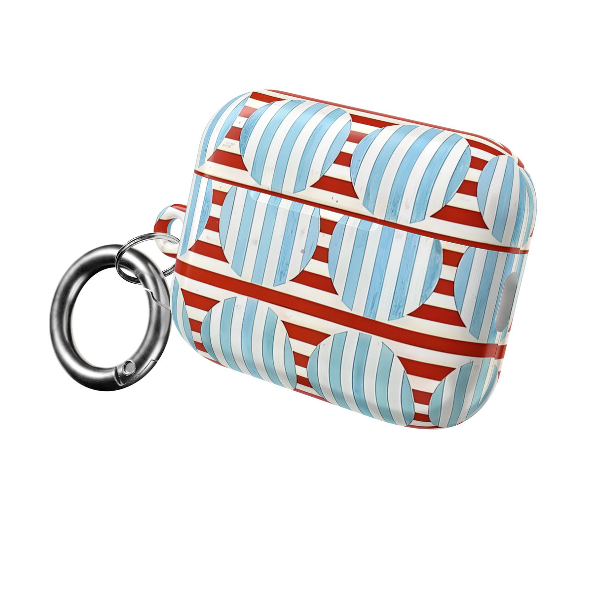 Riviera Stripe AirPod Case – Slim Protective Charging Case