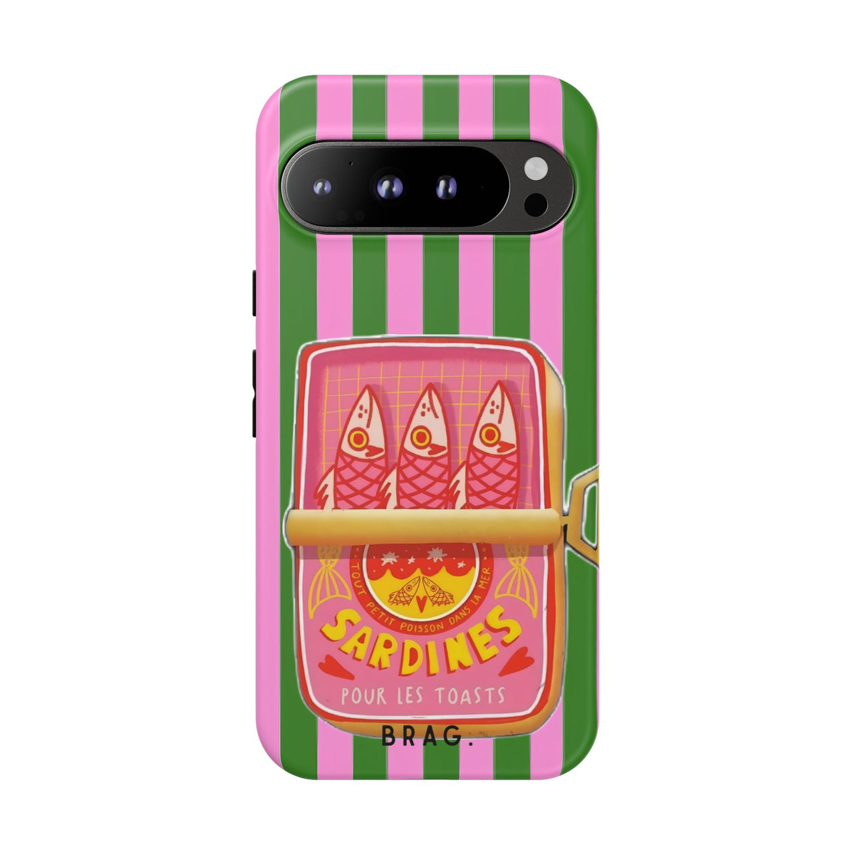 Tinned Pink Tough Phone Case – Shockproof Protective iPhone Cover