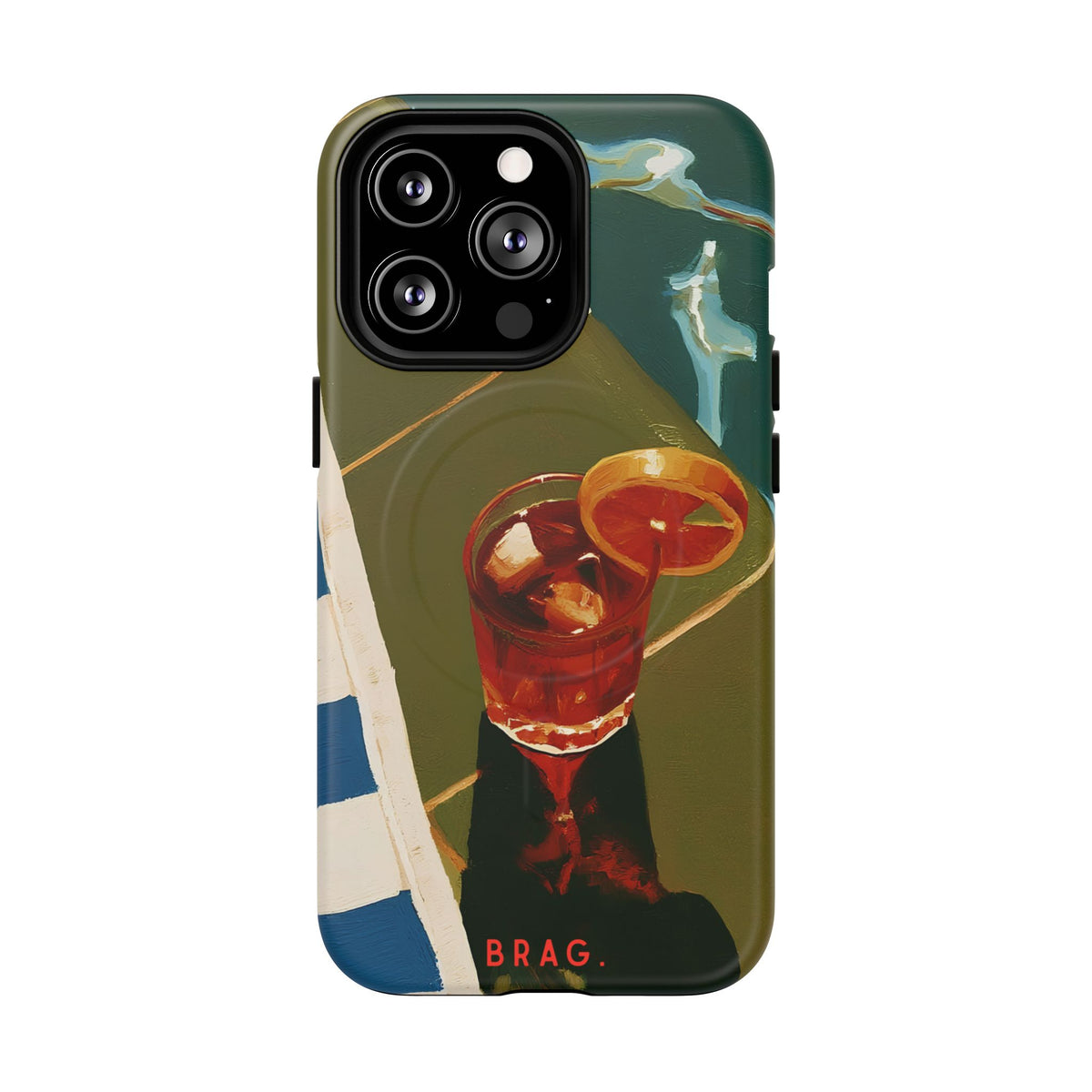 Aperol Hour MagSafe Tough Phone Case — Magnetic Protective Cover