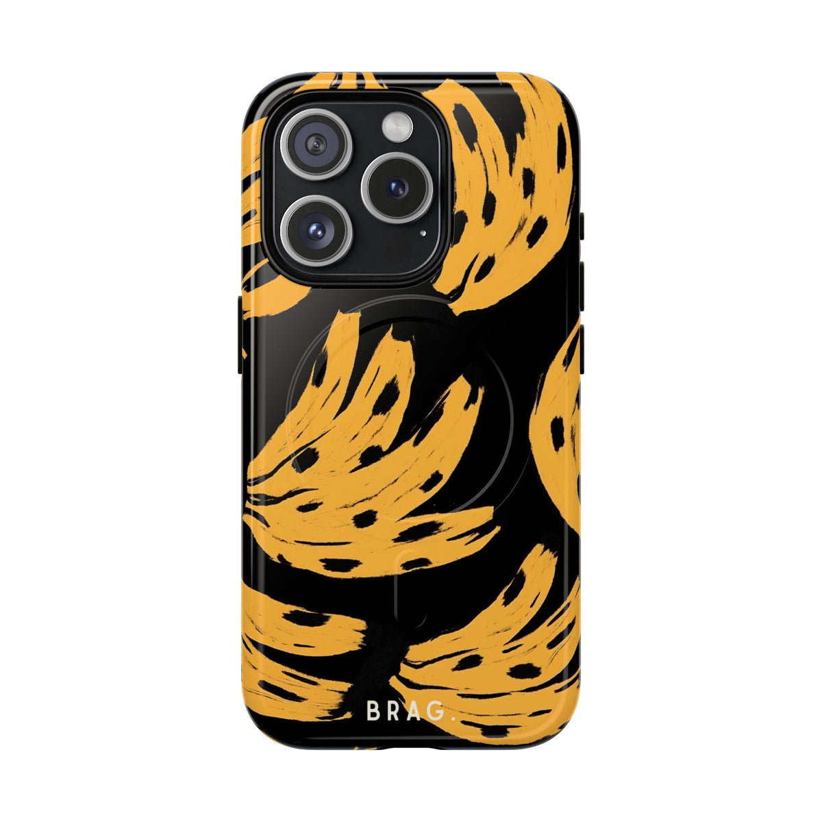 Banana Split MagSafe Tough Phone Case — Magnetic Protective Cover