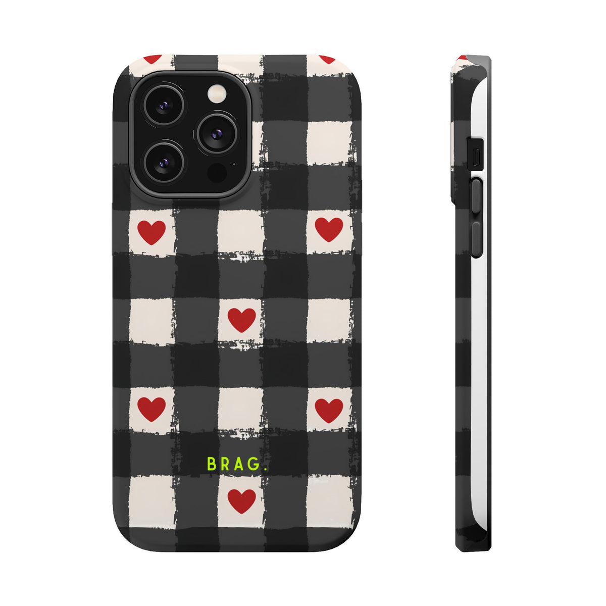 Lucky Heart Magnetic Impact-Resistant Phone Case