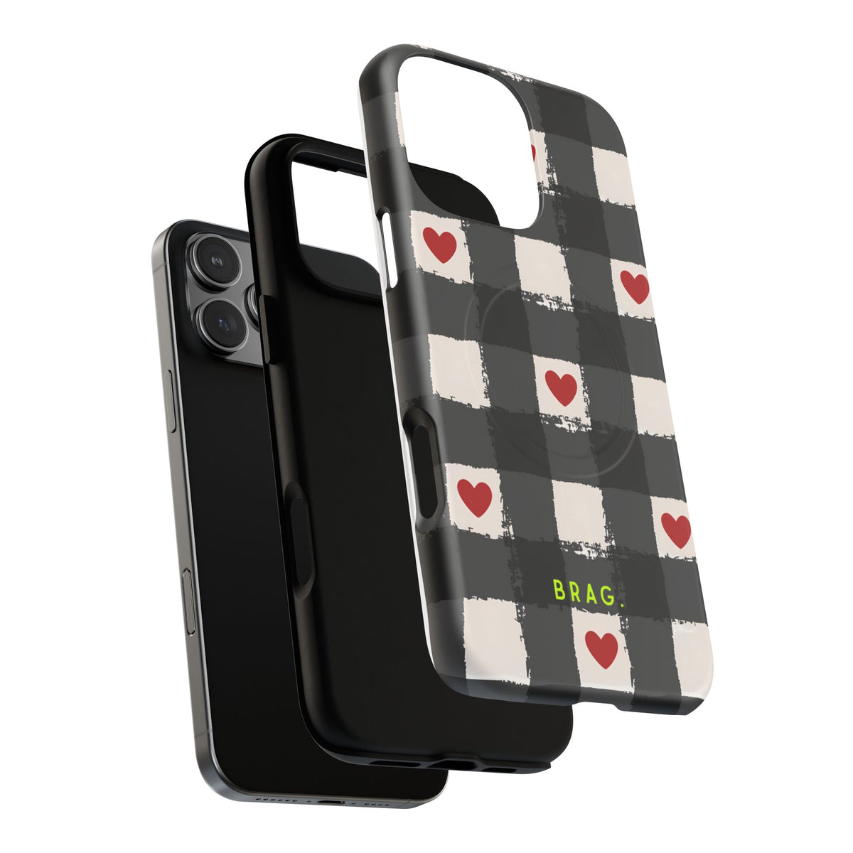 Lucky Heart MagSafe Tough Phone Case — Magnetic Protective Cover