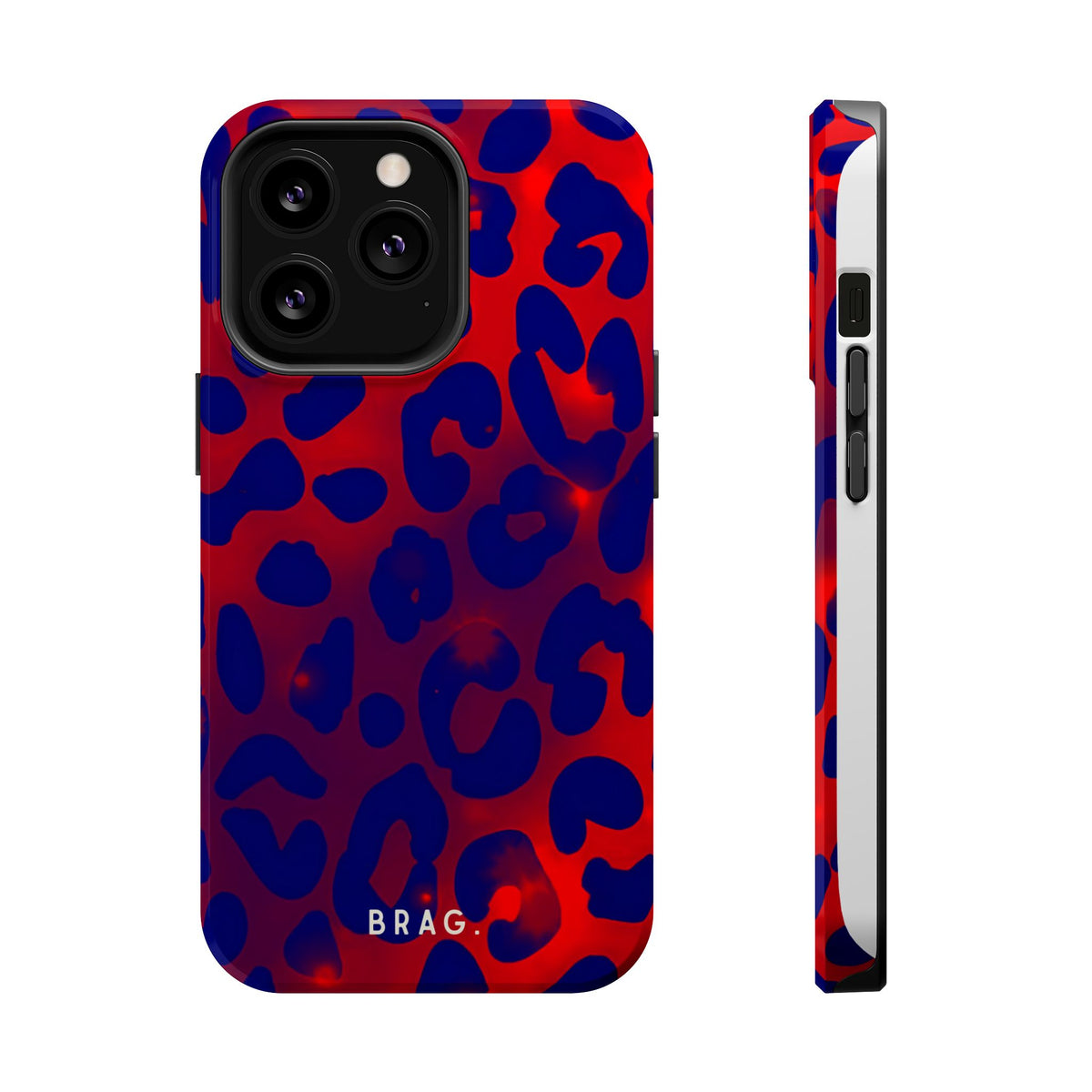 Electric Blue Magnetic Impact-Resistant Phone Case