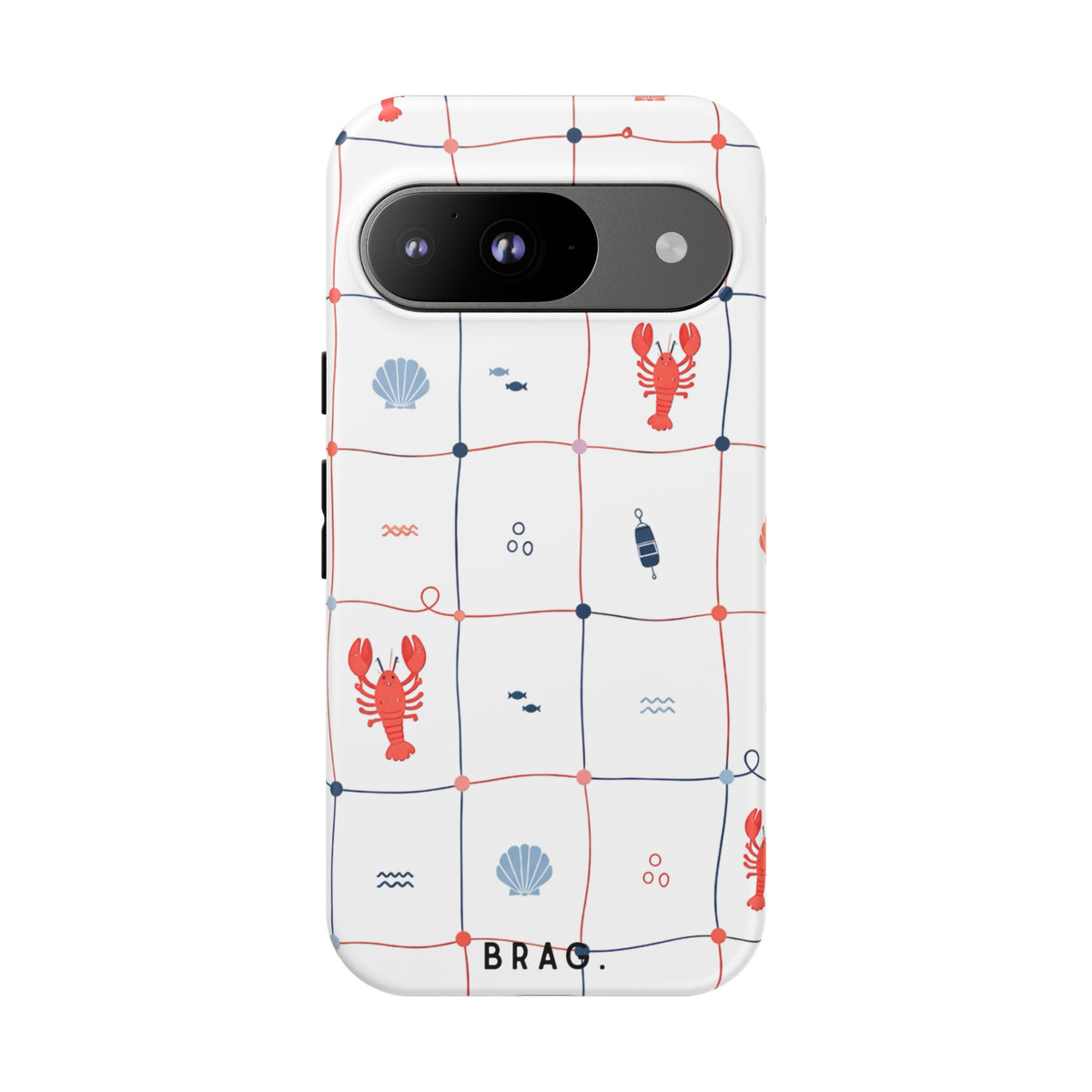 Lobster Cafe Tough Phone Case – Shockproof Protective iPhone Cover