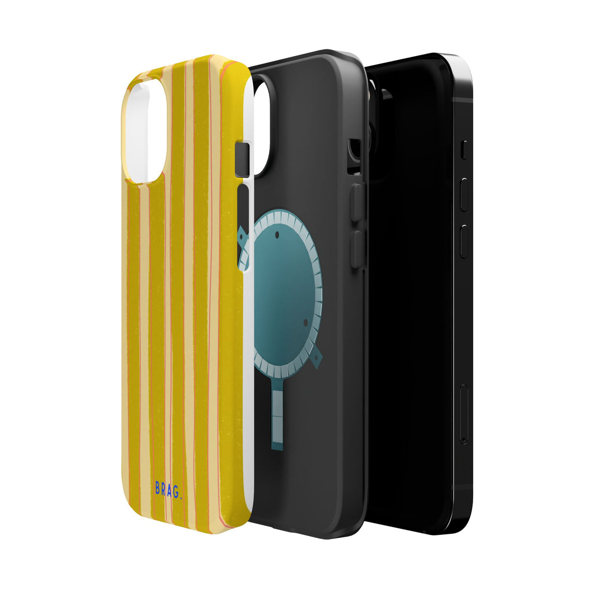 Lemon Sorbet Magnetic Impact-Resistant Phone Case