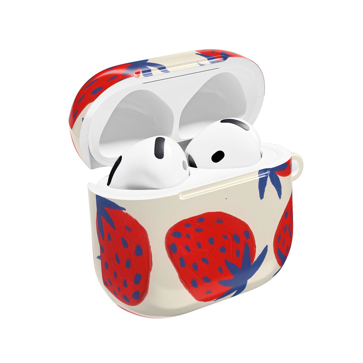 Strawberry Field AirPod Case – Slim Protective Charging Case