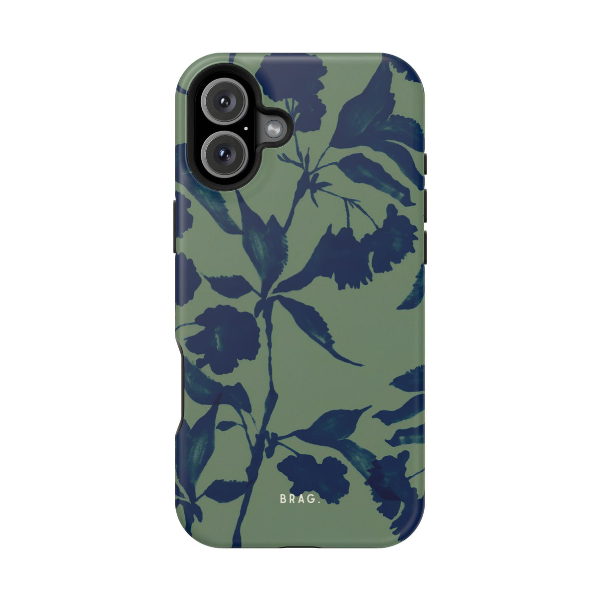 Sage Bloom Magnetic Impact-Resistant Phone Case