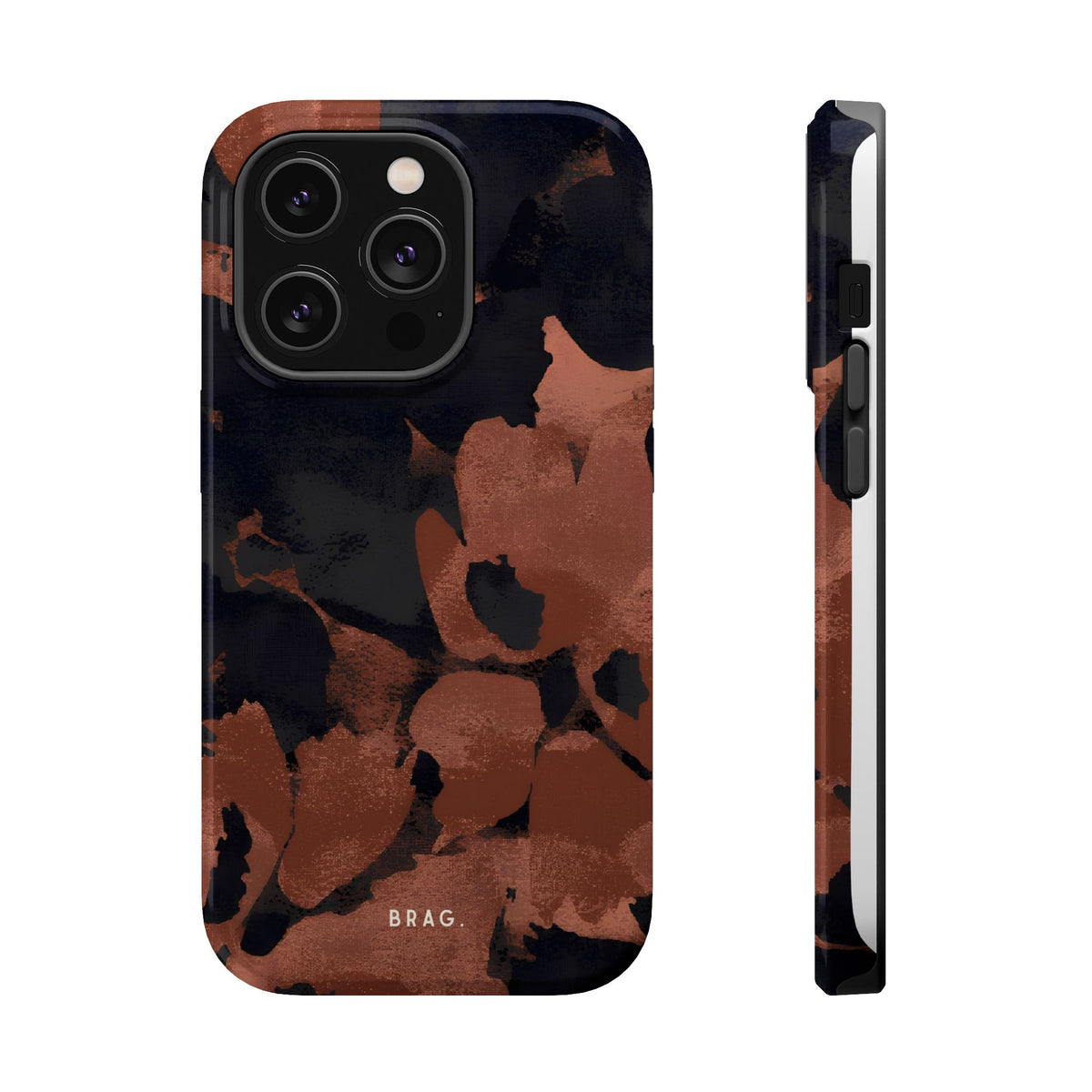 Terracotta Bloom Magnetic Impact-Resistant Phone Case