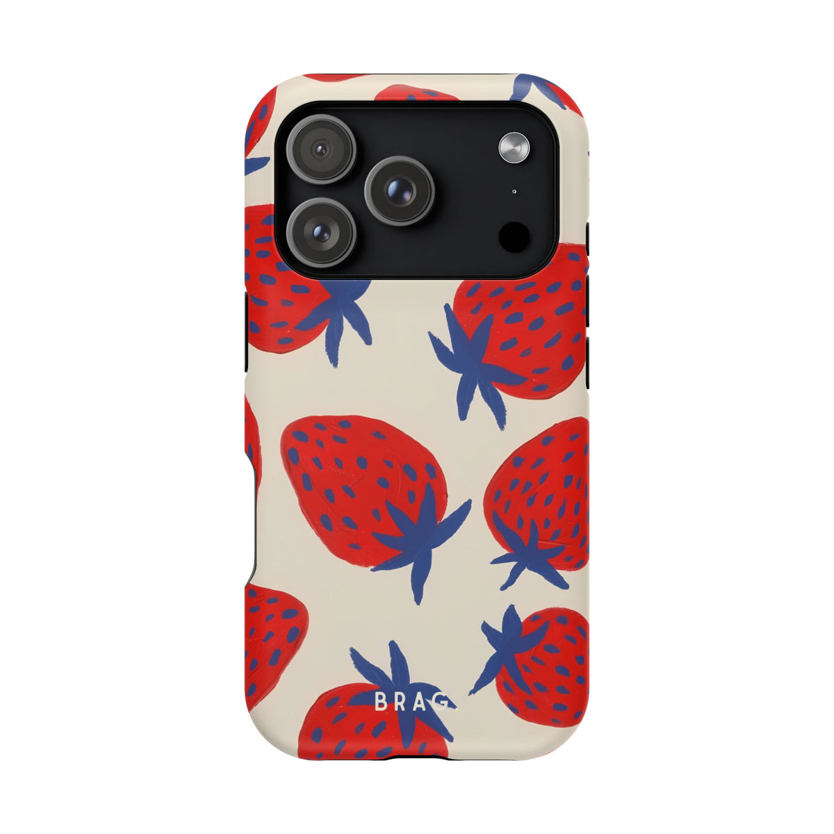 Strawberry Field Magnetic Impact-Resistant Phone Case