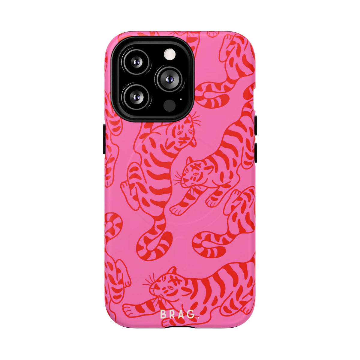 Tiger Lily MagSafe Tough Phone Case — Magnetic Protective Cover