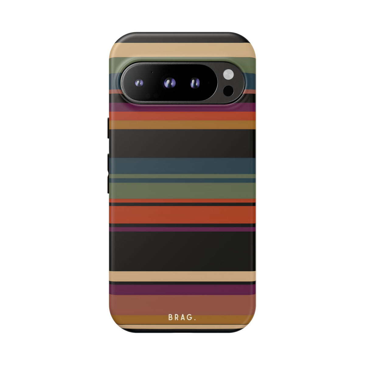Market Stripe Tough Phone Case – Shockproof Protective iPhone Cover