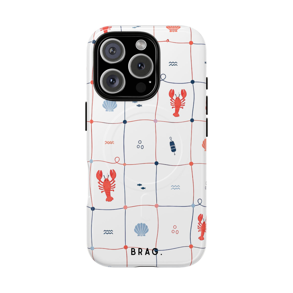 Lobster Cafe MagSafe Tough Phone Case — Magnetic Protective Cover