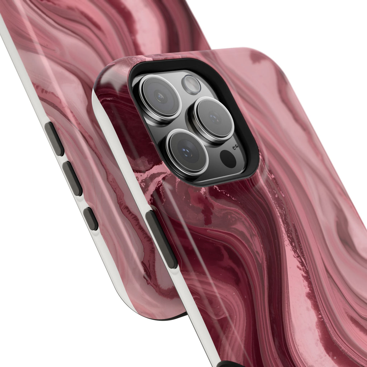 Cherry Smoke Magnetic Impact-Resistant Phone Case