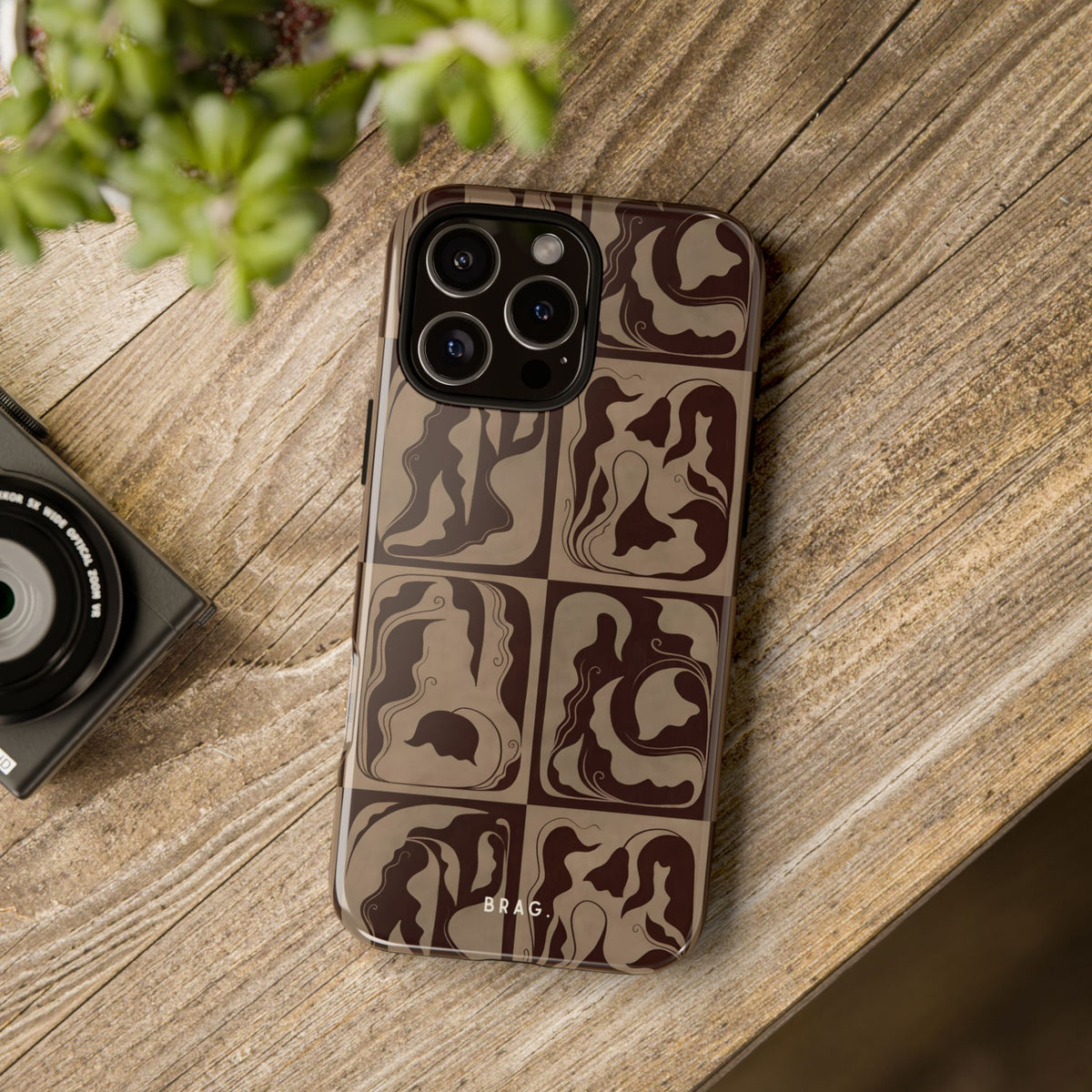Orante Tile Tough Phone Case – Shockproof Protective iPhone Cover