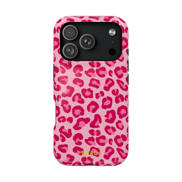 Pink Prowl Magnetic Impact-Resistant Phone Case