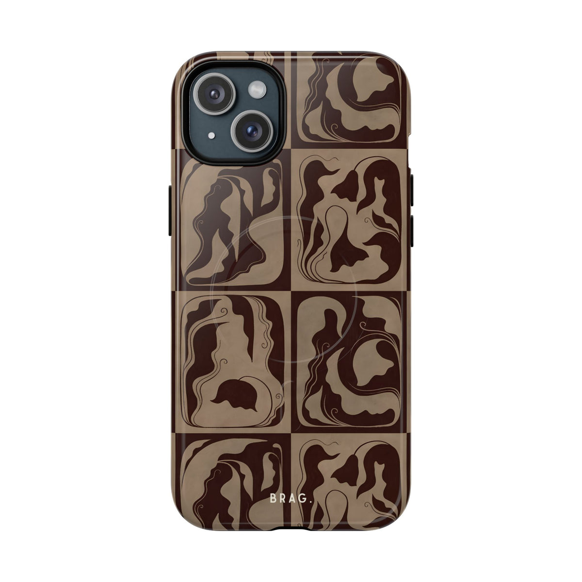 Ornate Tile MagSafe Tough Phone Case — Magnetic Protective Cover
