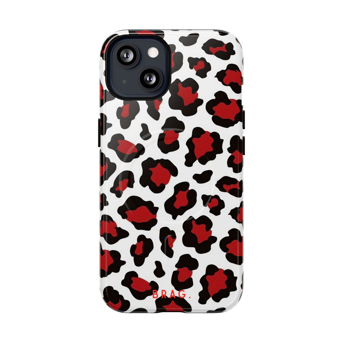 Leopard Kiss MagSafe Tough Phone Case — Magnetic Protective Cover