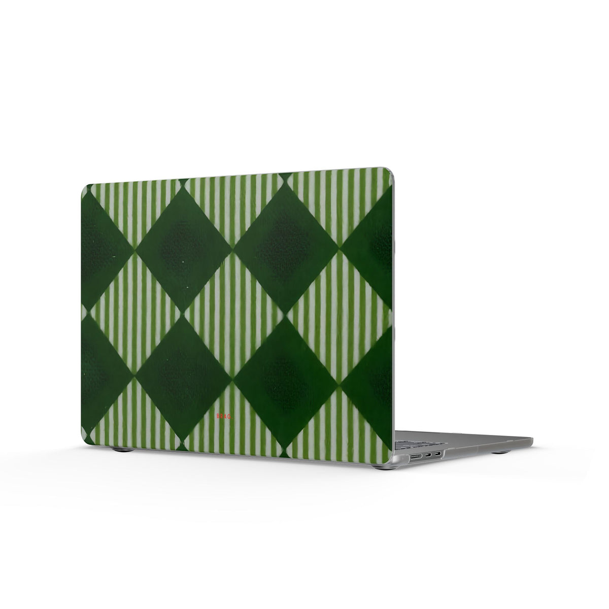 Woven Pattern Matte MacBook Case — Slim Protective Laptop Cover
