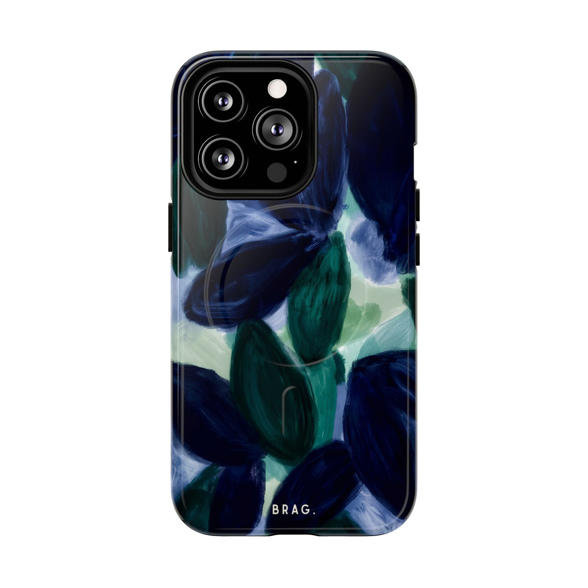 Indigo Garden MagSafe Tough Phone Case — Magnetic Protective Cover