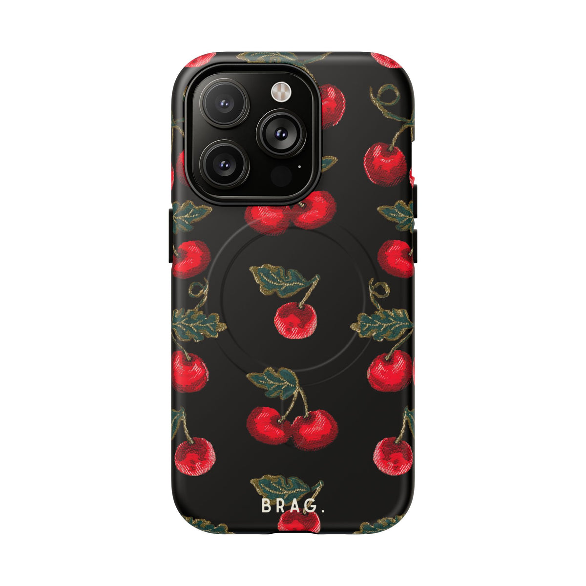 Cherry Bomb MagSafe Tough Phone Case — Magnetic Protective Cover