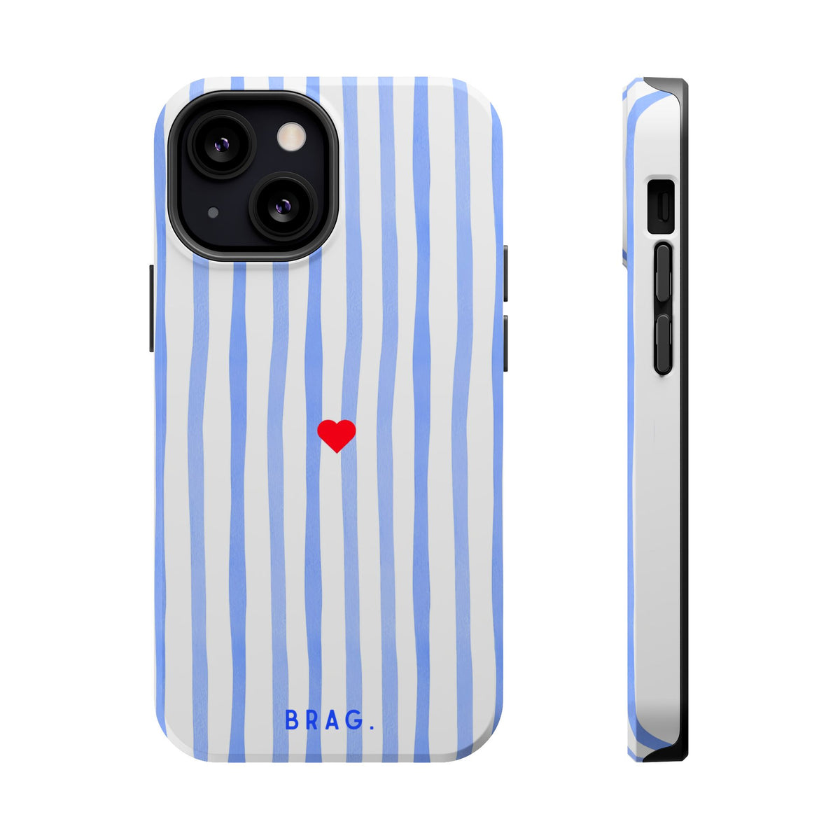 Blue Heart Magnetic Impact-Resistant Phone Case