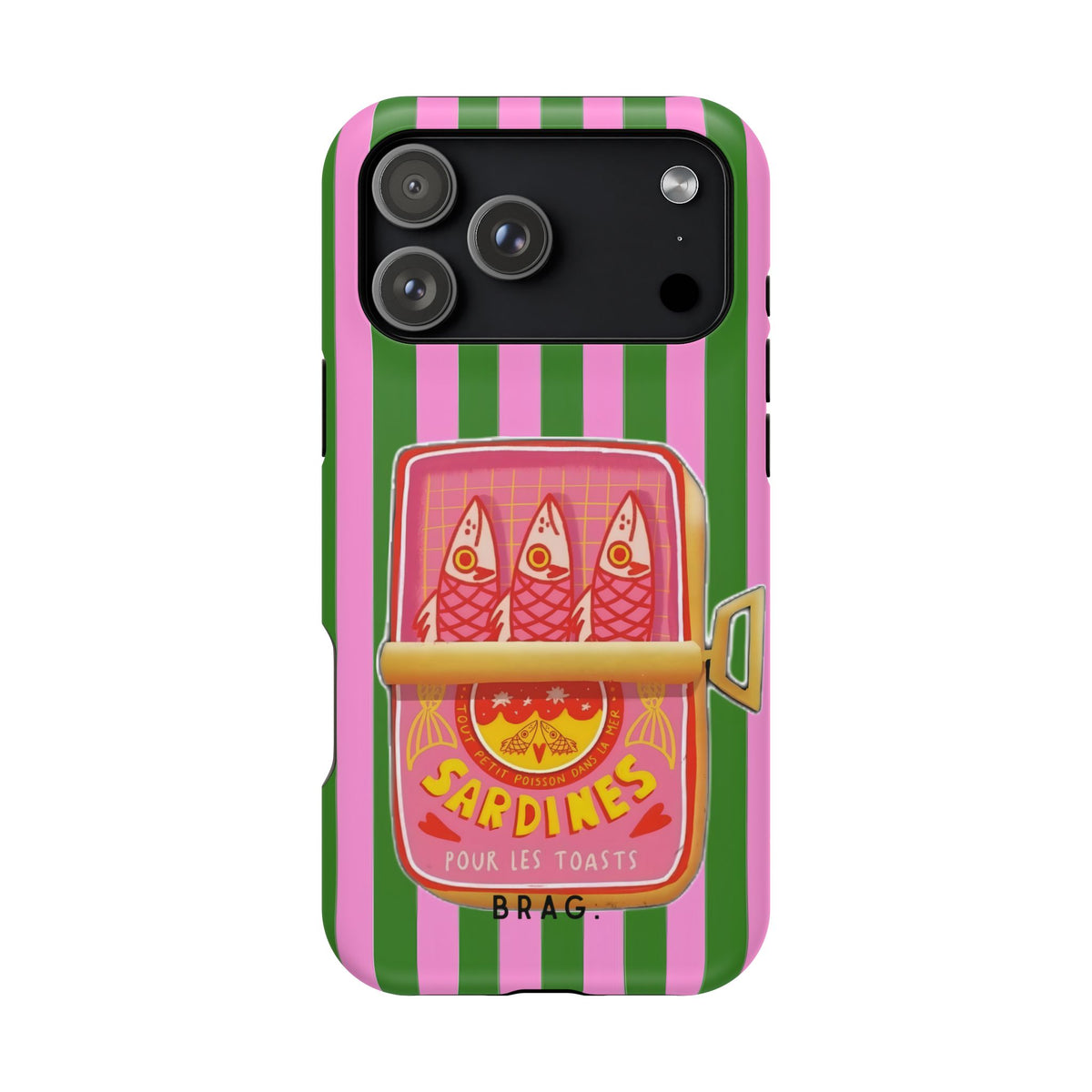 Tinned Pink Magnetic Impact-Resistant Phone Case