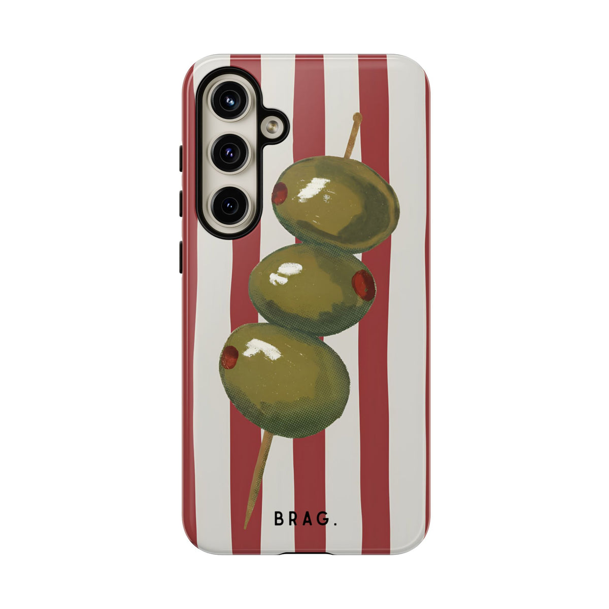 Olive Hour Tough Phone Case – Shockproof Protective iPhone Cover