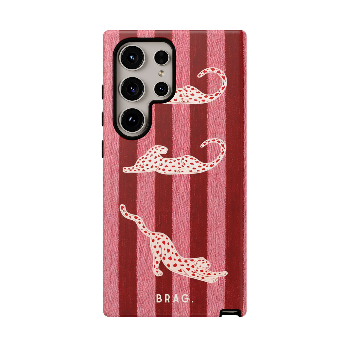 Pink Safari Tough Phone Case – Shockproof Protective iPhone Cover