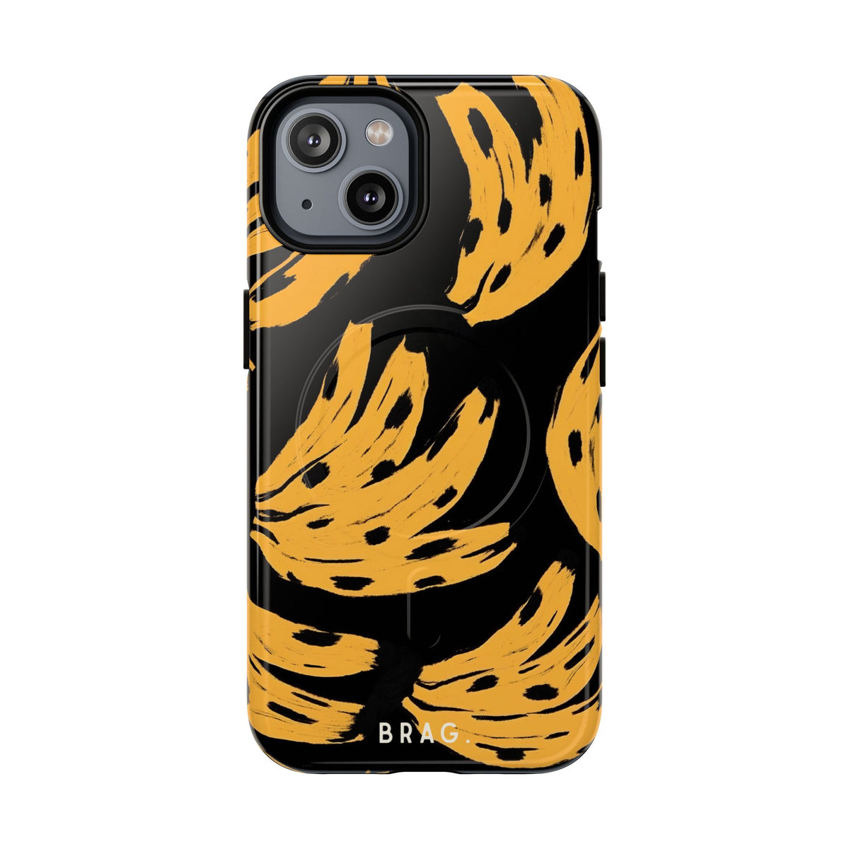 Banana Split MagSafe Tough Phone Case — Magnetic Protective Cover