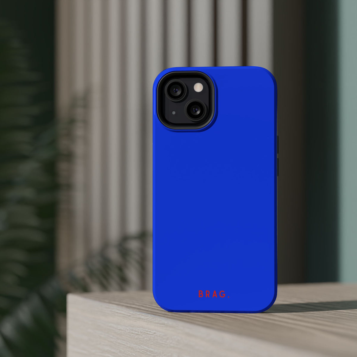 Brag Blue Magnetic Impact-Resistant Phone Case