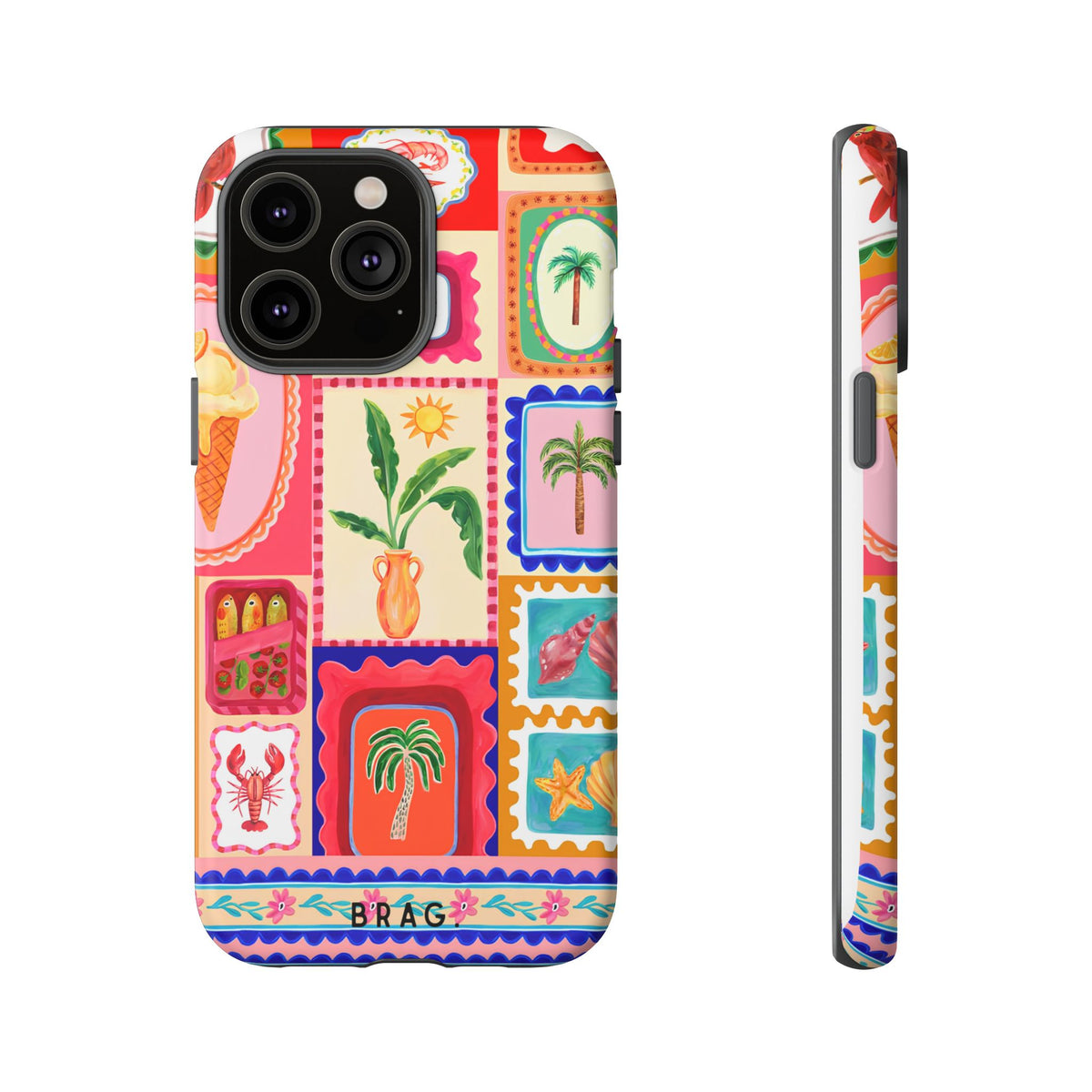 Postcard Tough Phone Case – Shockproof Protective iPhone Cover