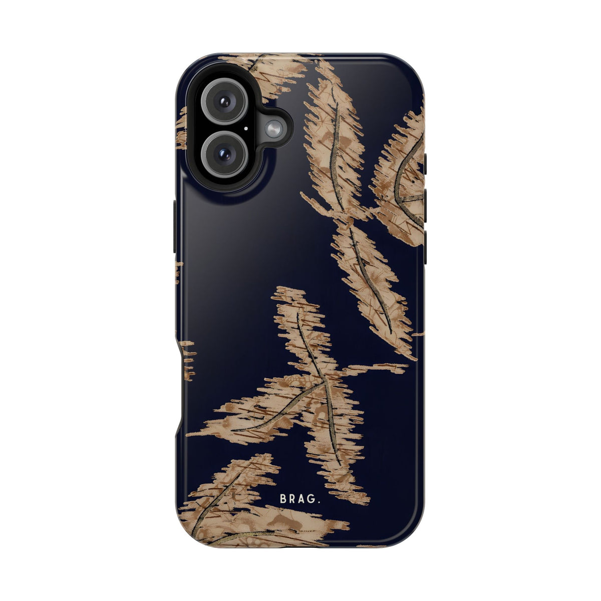 Golden Fern Magnetic Impact-Resistant Phone Case