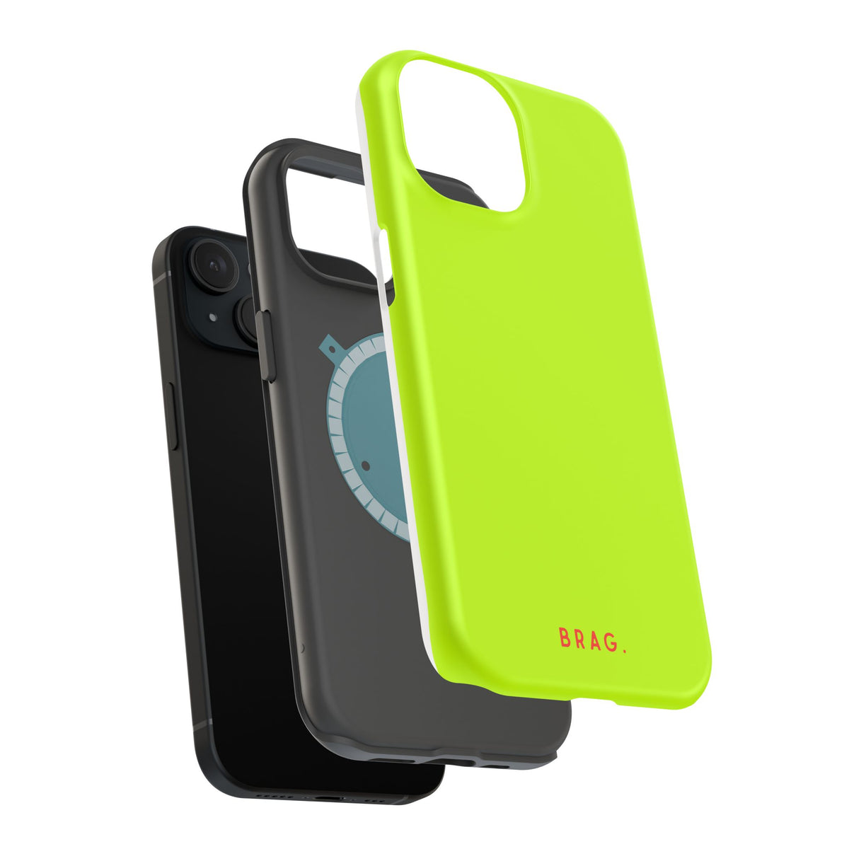 Brag Neon Magnetic Impact-Resistant Phone Case