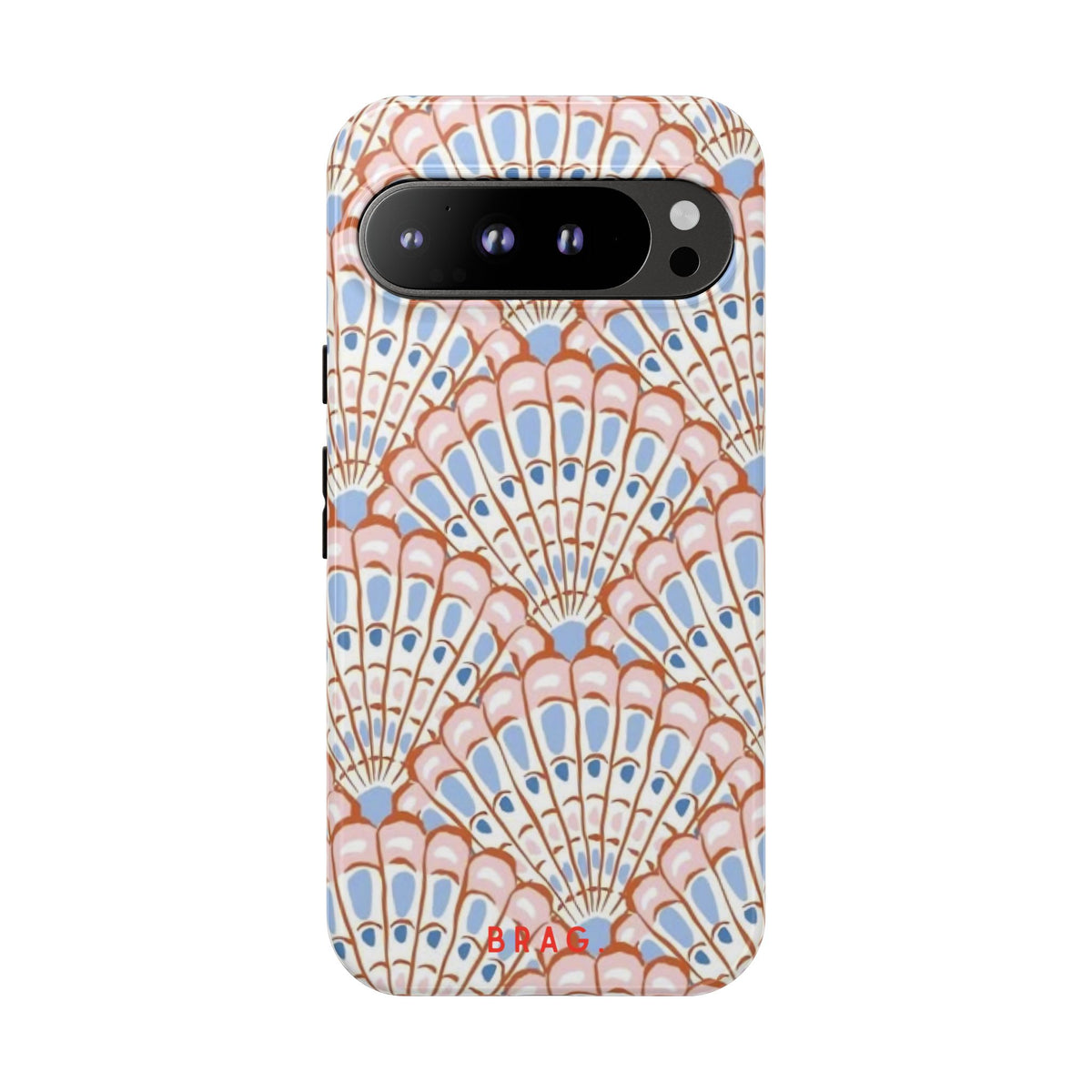 Seashell Soiree Tough Phone Case – Shockproof Protective iPhone Cover