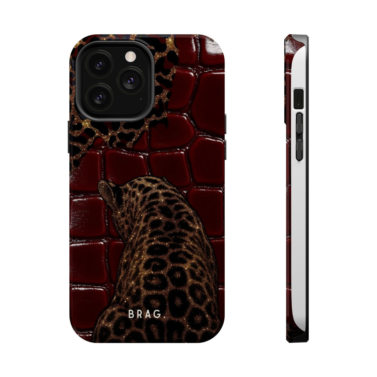 Leopard Lounge Magnetic Impact-Resistant Phone Case