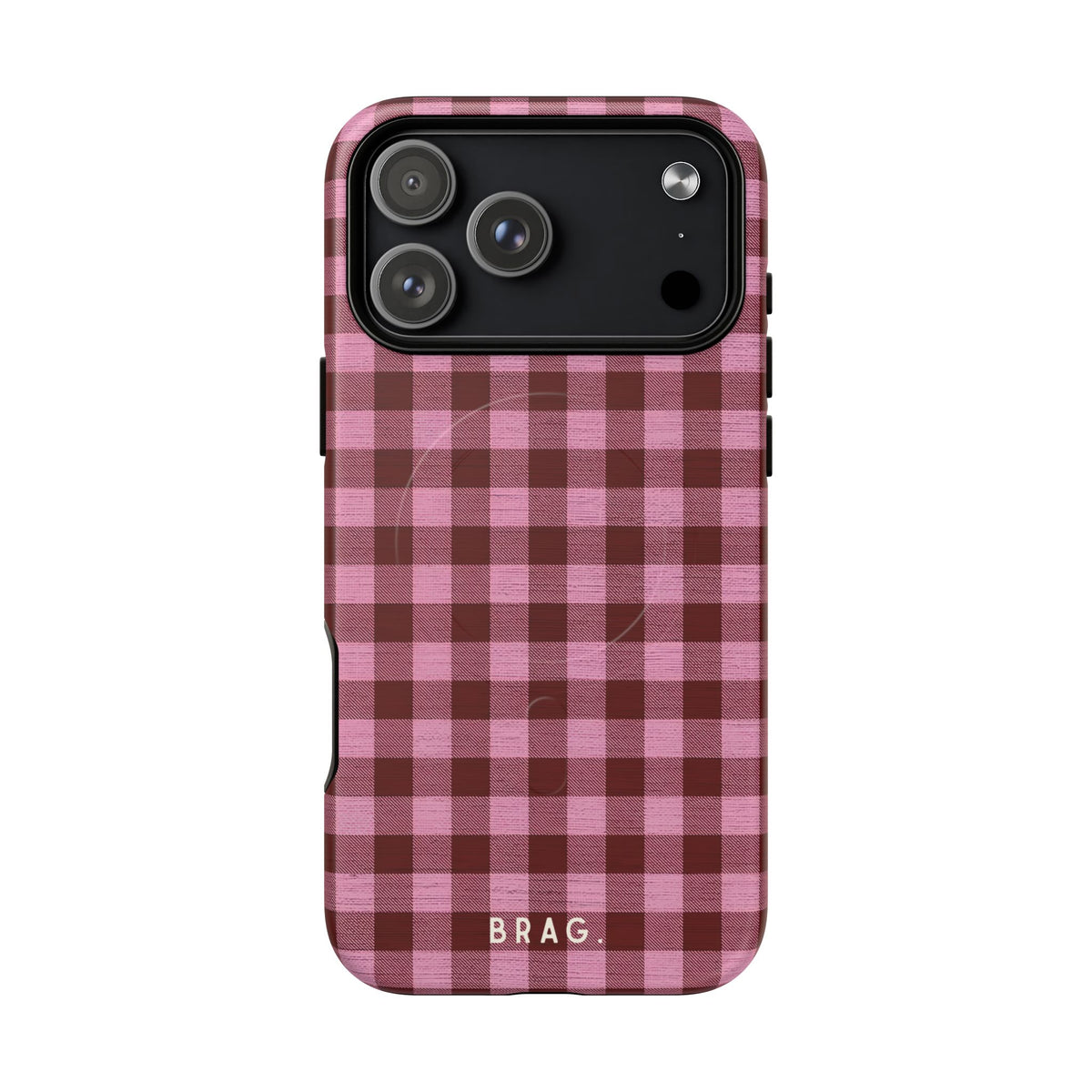 Club Check MagSafe Tough Phone Case — Magnetic Protective Cover