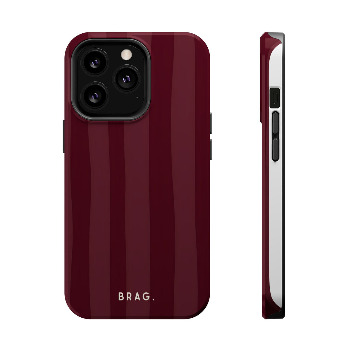 Dark Cherry Magnetic Impact-Resistant Phone Case