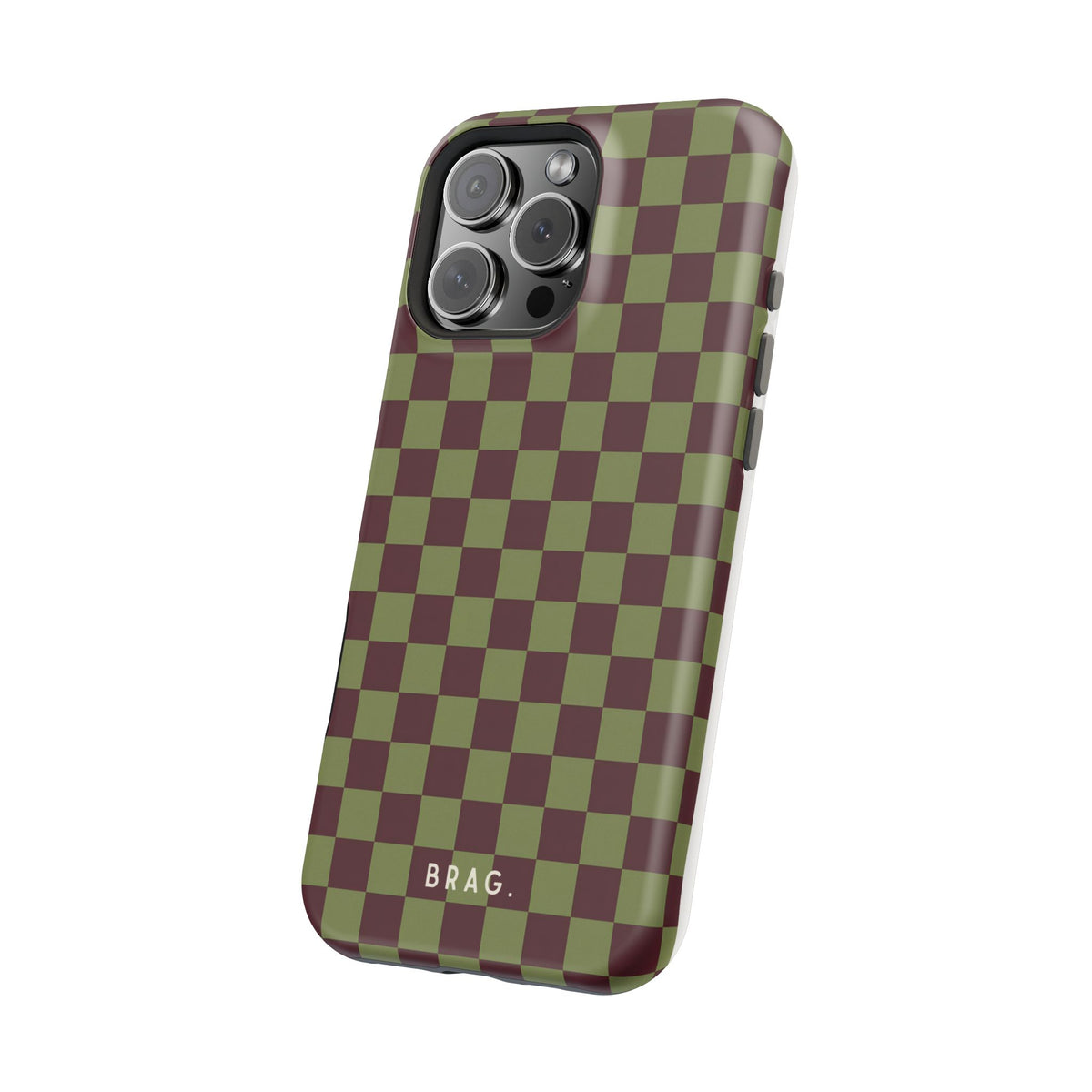 Lucky Check Magnetic Impact-Resistant Phone Case