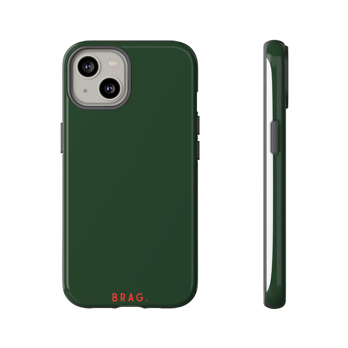 Brag Green Tough Phone Case – Shockproof Protective iPhone Cover