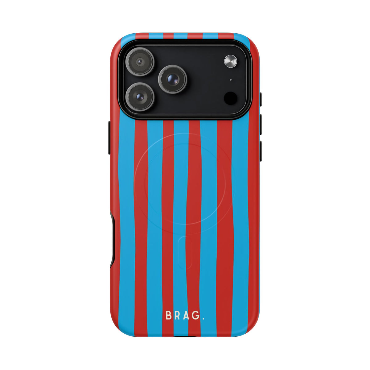 Riviera Stripe MagSafe Tough Phone Case — Magnetic Protective Cover