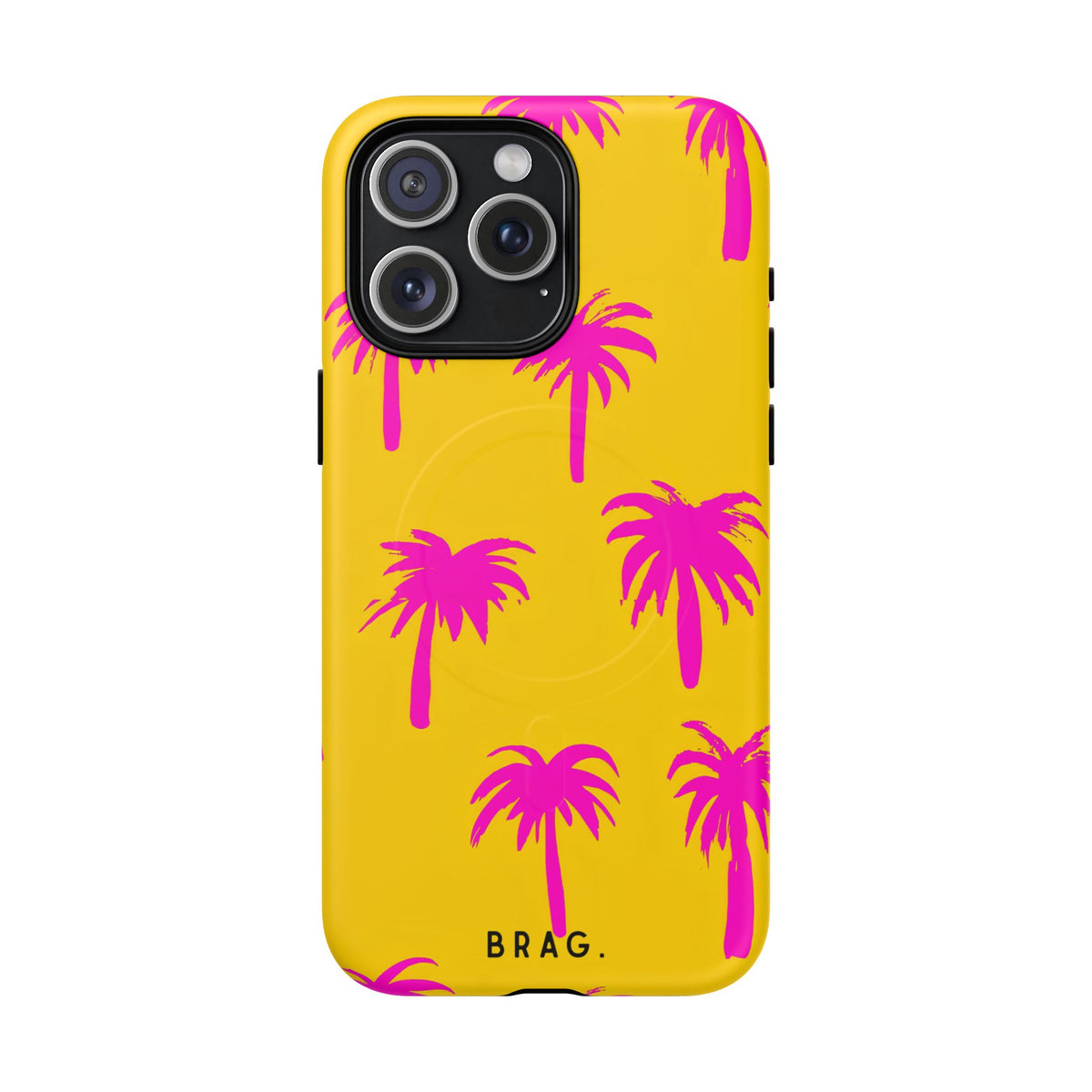 Pink Palms MagSafe Tough Phone Case — Magnetic Protective Cover